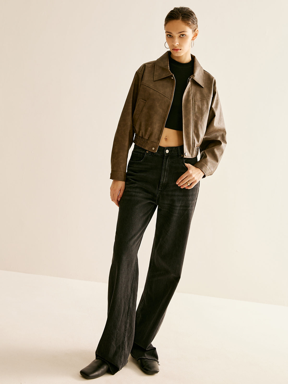 R&B | Kunstlederjacke