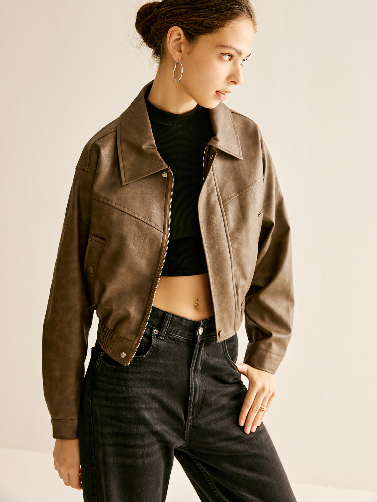 R&B | Kunstlederjacke