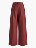 R&B | Elegante Hose mit Weitem Bein Ohne Gürtel
