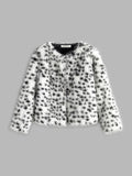 R&B | Kunstfelljacke mit Leopardenmuster Trendig & Kuschelig