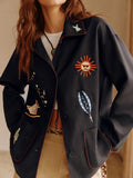 R&B | Bestickte Reversjacke