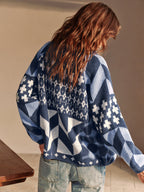 R&B | Couture Boheme Gedruckte Piping Cozy Jacke Reguläre Passform Essential