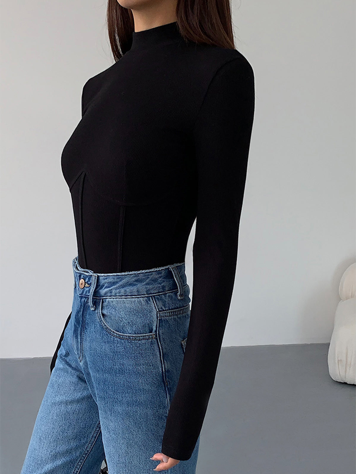 R&B | Klassische Slim Fit T-Shirt für Frauen