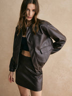 R&B | Kunstlederjacke