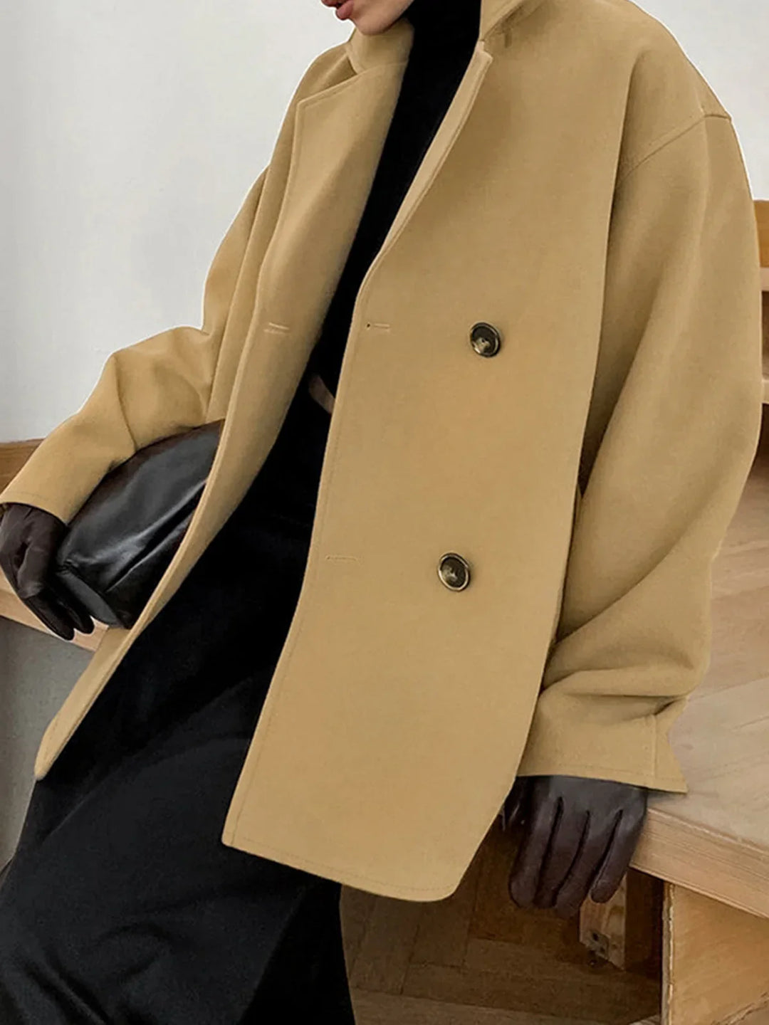 R&B | Warmer Taupe Jacke