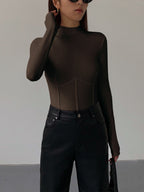 R&B | Klassische Slim Fit T-Shirt für Frauen