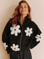 R&B | Reißverschluss Fleecejacke