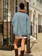 R&B | Kontrast Jeansjacke