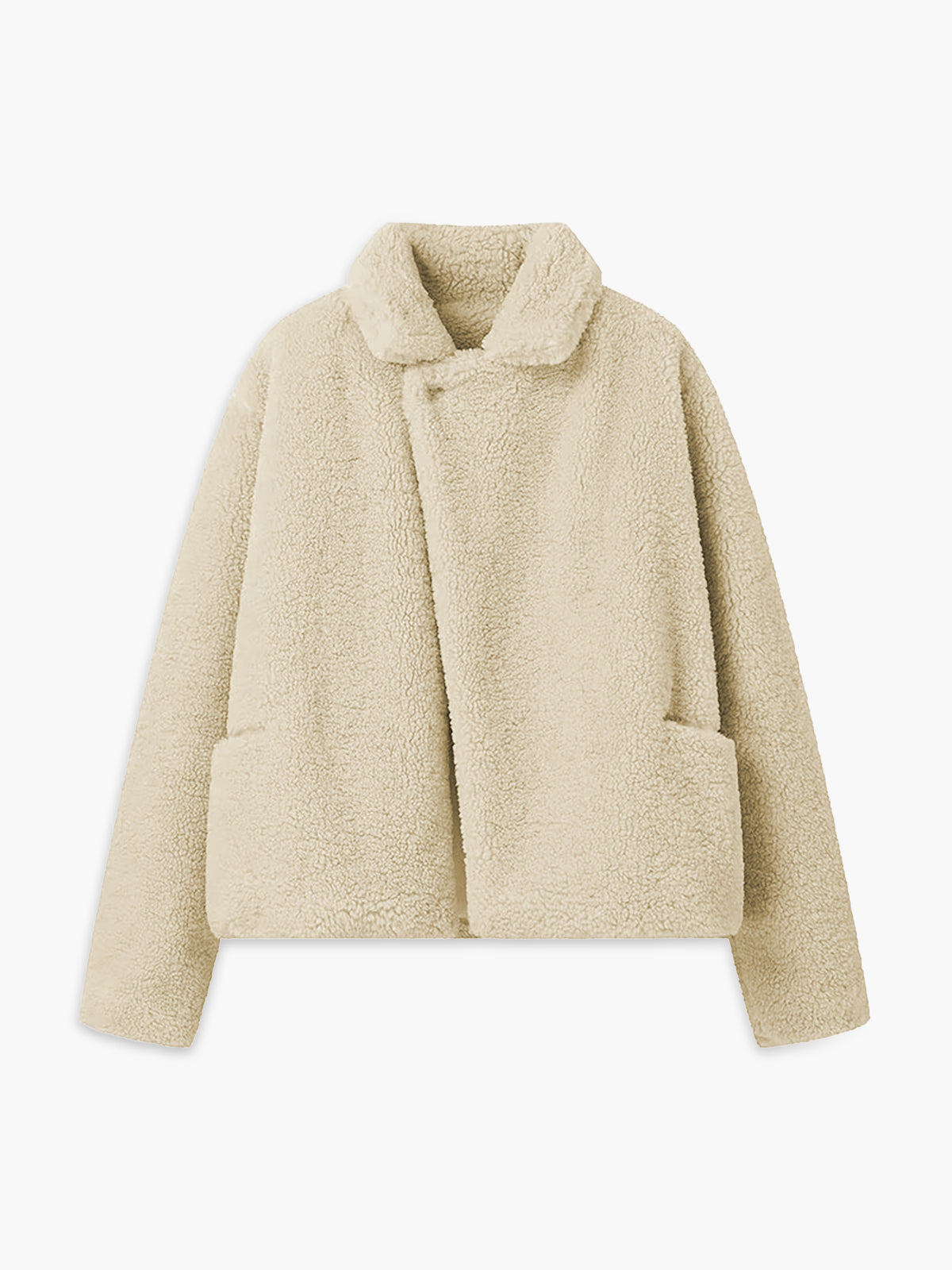 R&B | Bequemer Damen Teddy Mantel