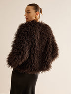 R&B | Kunstfelljacke mit Teddyfell Optik