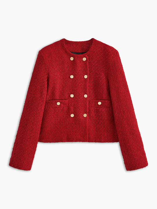 R&B | Button Tweed Jacke