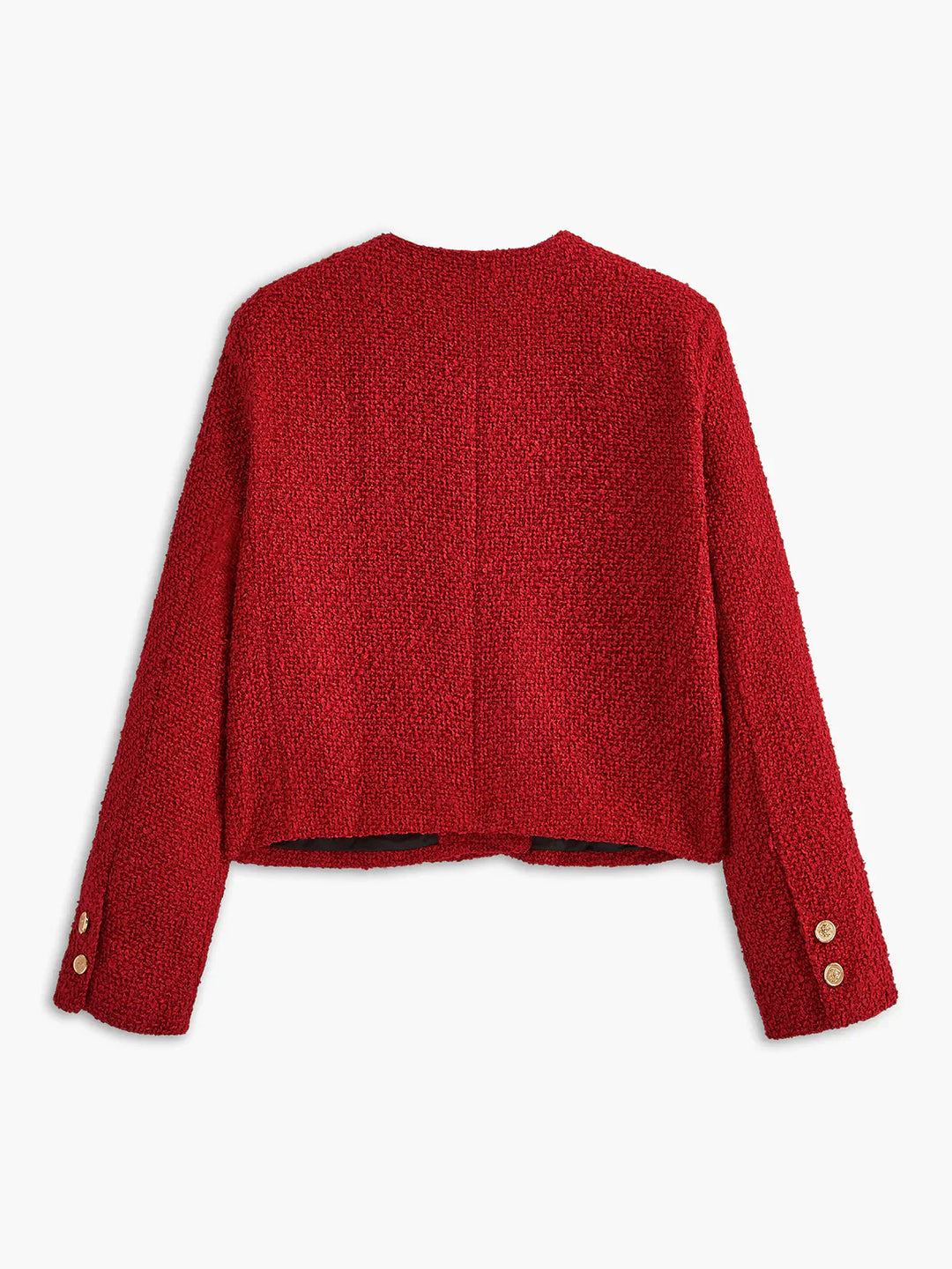 R&B | Button Tweed Jacke