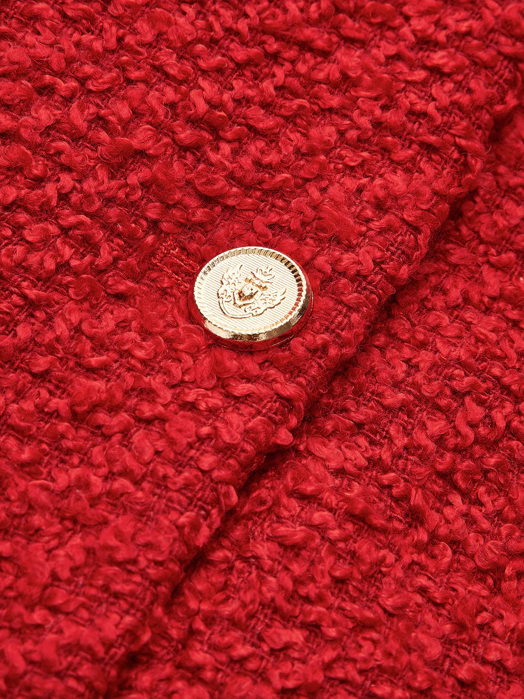 R&B | Button Tweed Jacke