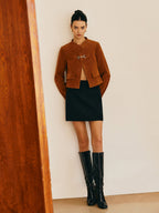 R&B | Detail Suede Jacke