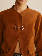 R&B | Detail Suede Jacke