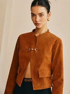 R&B | Detail Suede Jacke