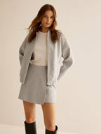 R&B | Taschen Reißverschluss Warme Jacke