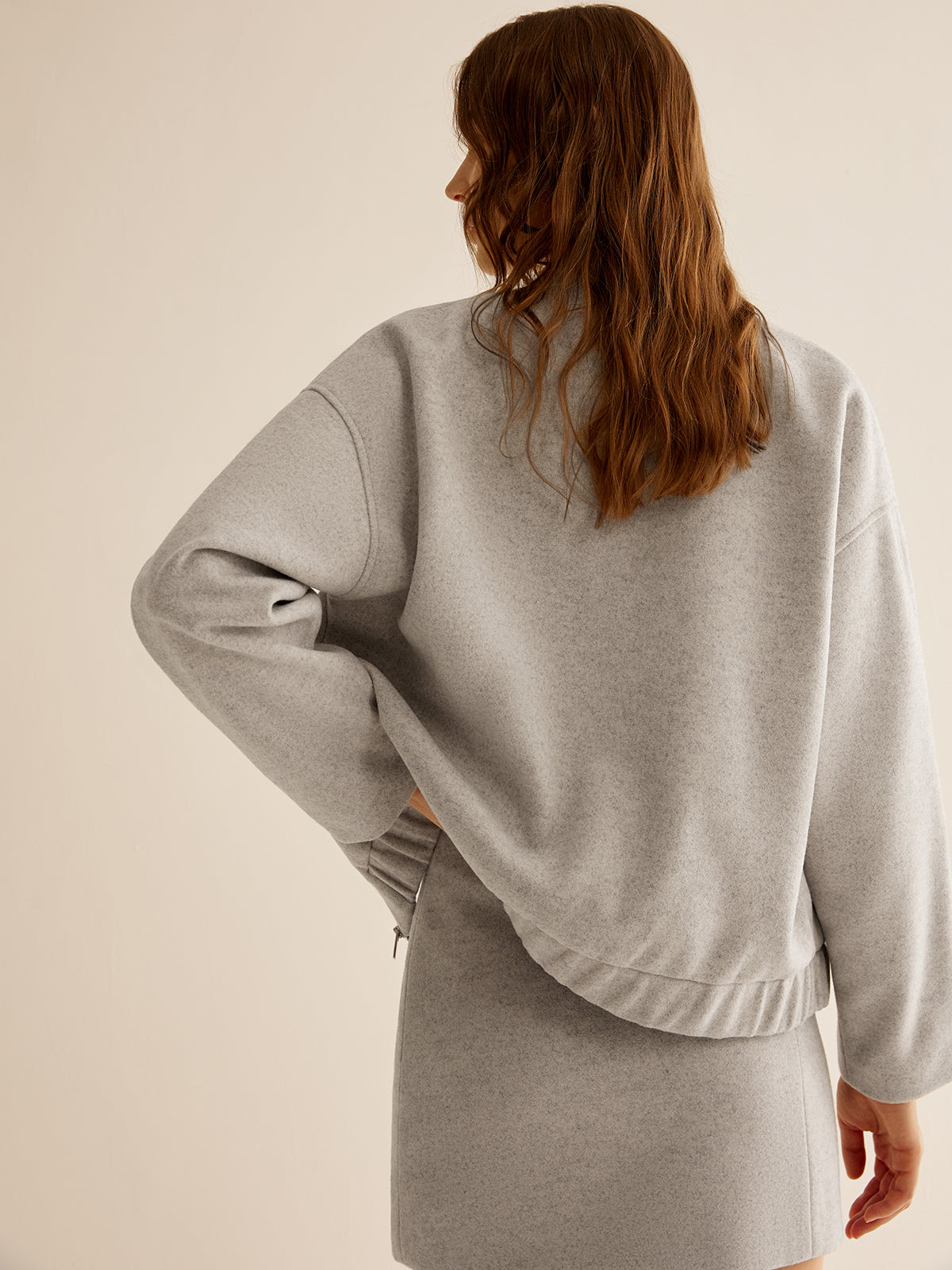 R&B | Taschen Reißverschluss Warme Jacke