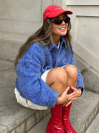 R&B | Elegante Jacke mit Knopfverschluss