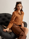 R&B | Reißverschluss Crop-Jacke