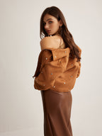R&B | Reißverschluss Crop-Jacke