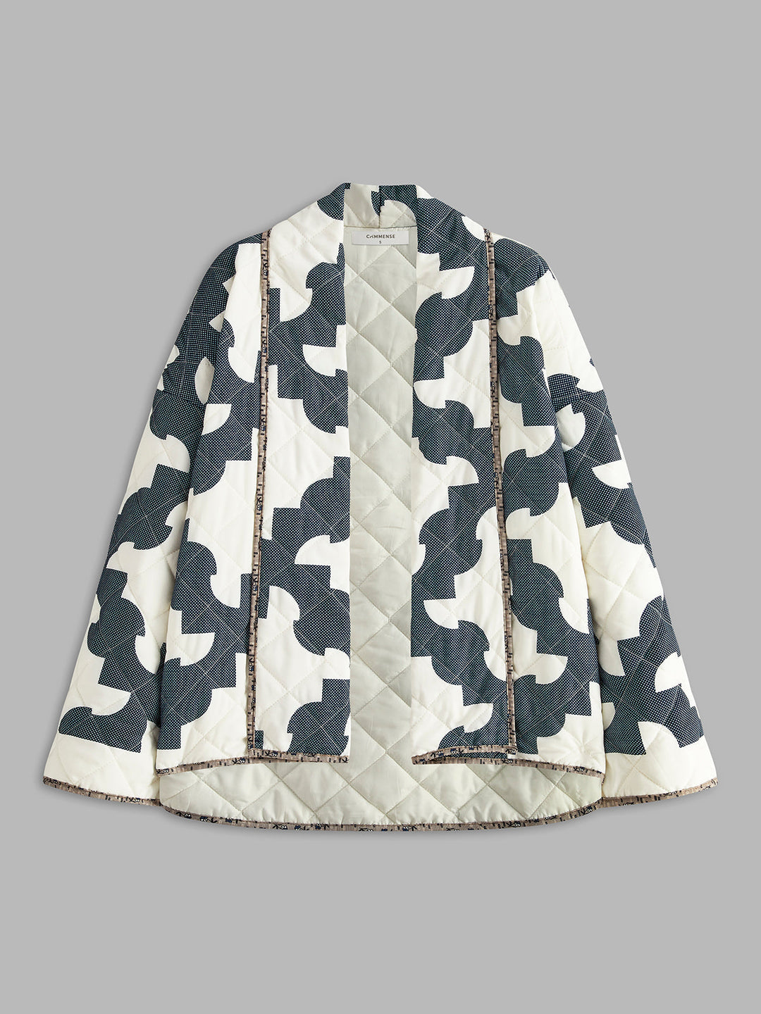R&B | Blockbedruckte Warme Jacke
