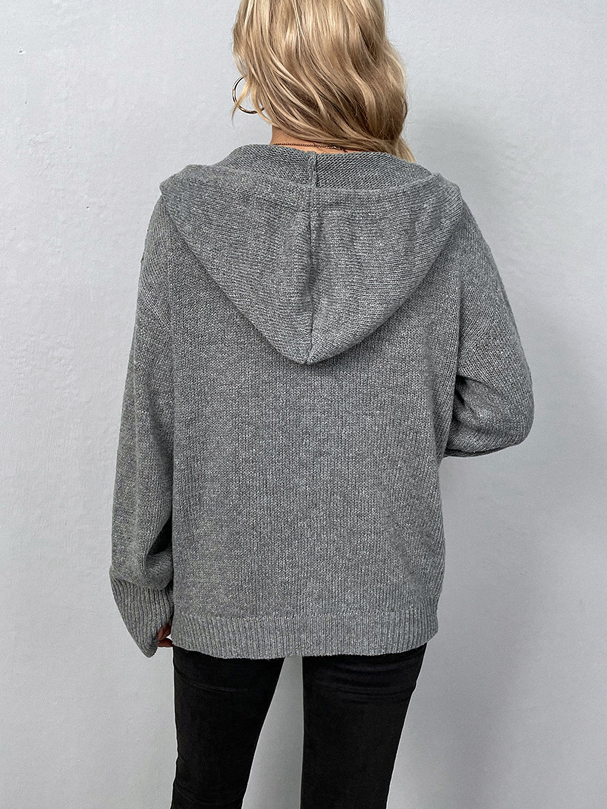R&B | Lässige Strickjacke mit Knopfverschluss Weich und Warm Perfekt Zum Layering