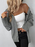 R&B | Lässige Strickjacke mit Knopfverschluss Weich und Warm Perfekt Zum Layering