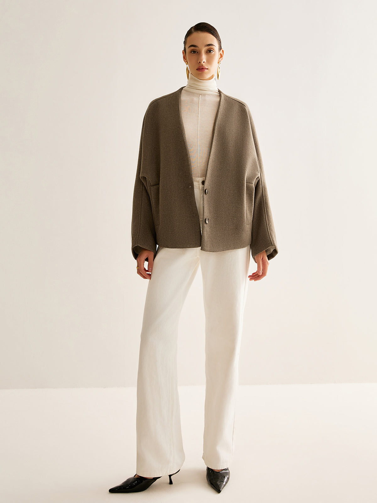 R&B | Hals Lose Warme Jacke