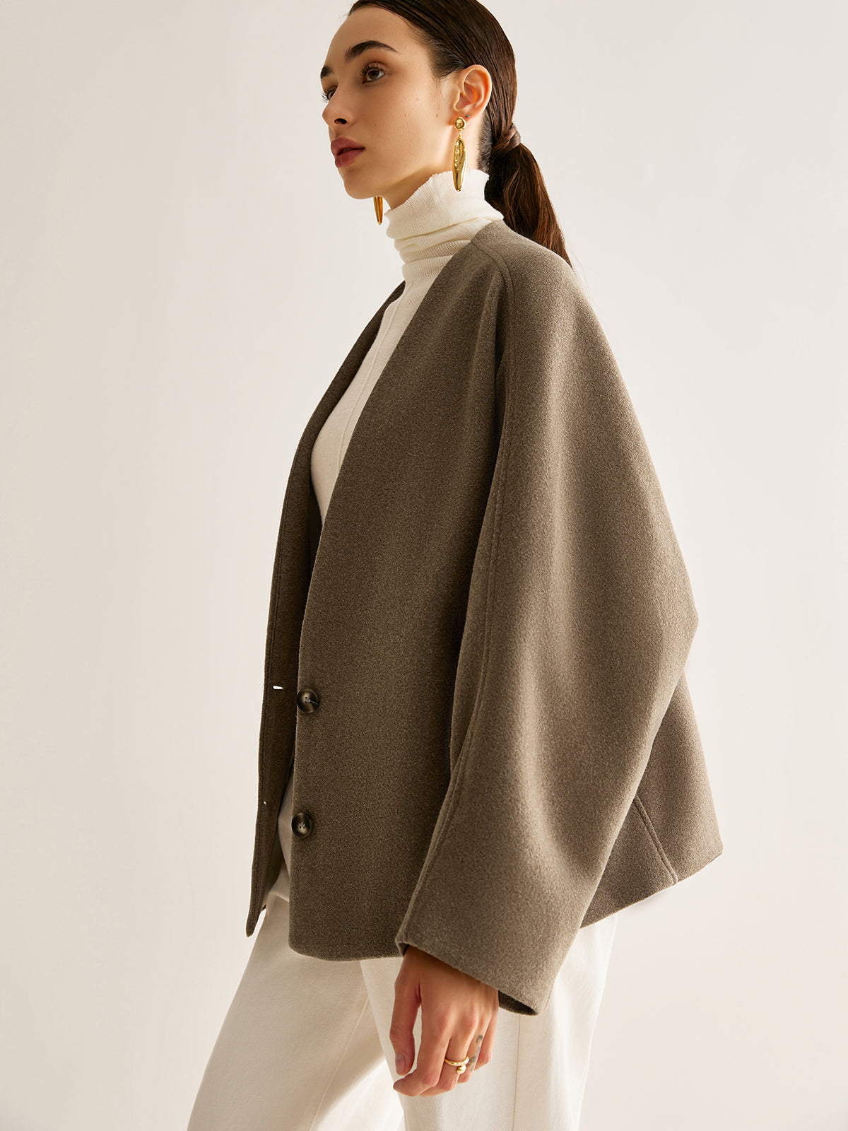 R&B | Hals Lose Warme Jacke