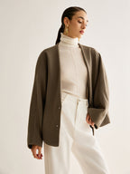 R&B | Hals Lose Warme Jacke