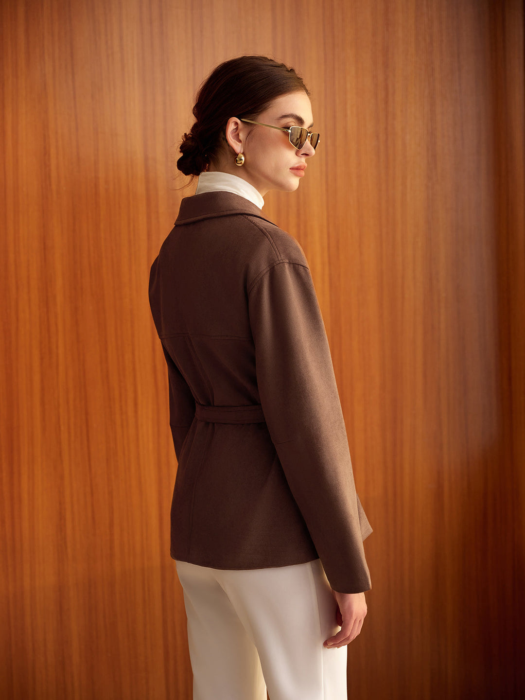 R&B | Gürteltaschen Wildleder Polo Jacke
