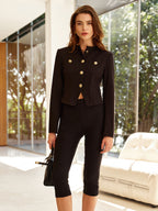 R&B | Split Slim Jersey Jacke