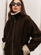 R&B | Reißverschluss Fleecejacke