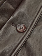 R&B | PU-Leder Gurtjacke