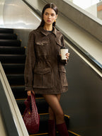 R&B | Falten Cargo Polo Jacke
