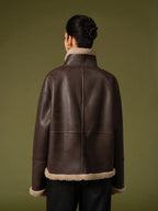 R&B | PU Leder Warme Jacken