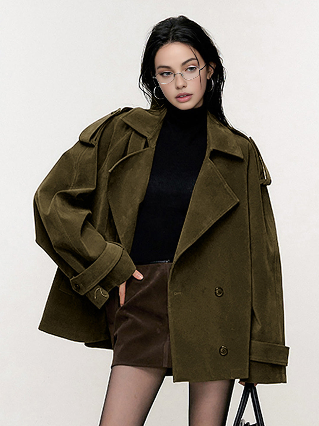 R&B | Lockere Wildlederjacke