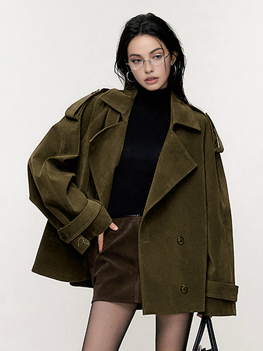 R&B | Lockere Wildlederjacke