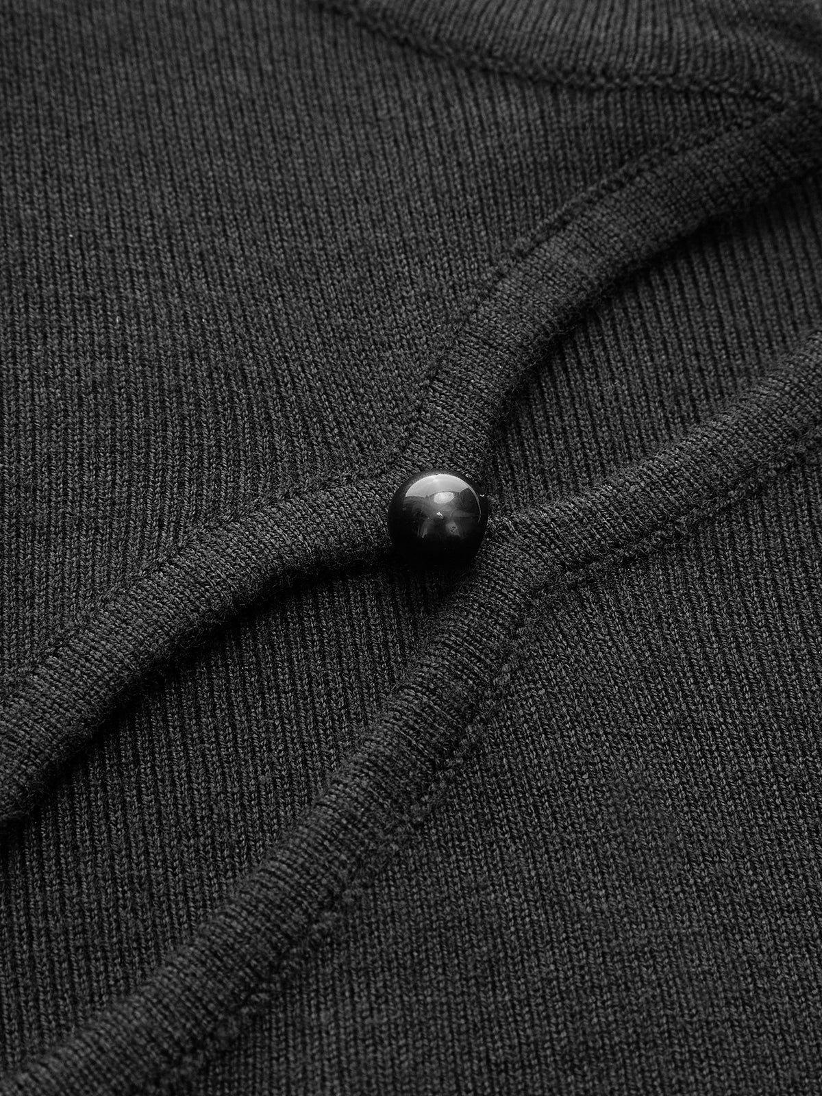 R&B | Langarmige Bluse mit Einzigartigem Ausschnitt Baumwollmischung Modern und Elegant