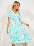 R&B | Floral Elegante Sommerkleider Damen