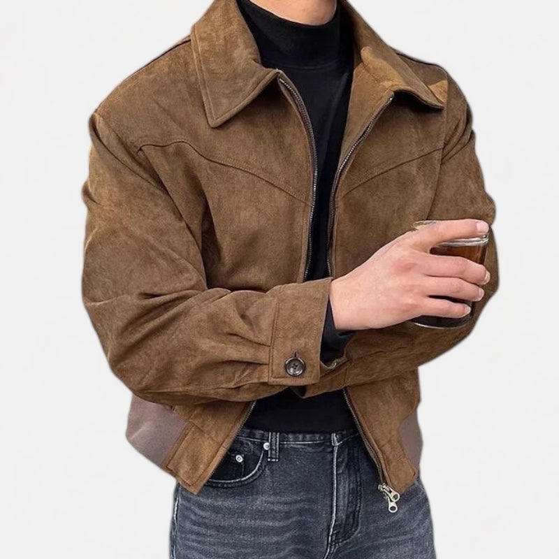 R&B | Stilvolle Vintage Casualherbstjacke für Herren