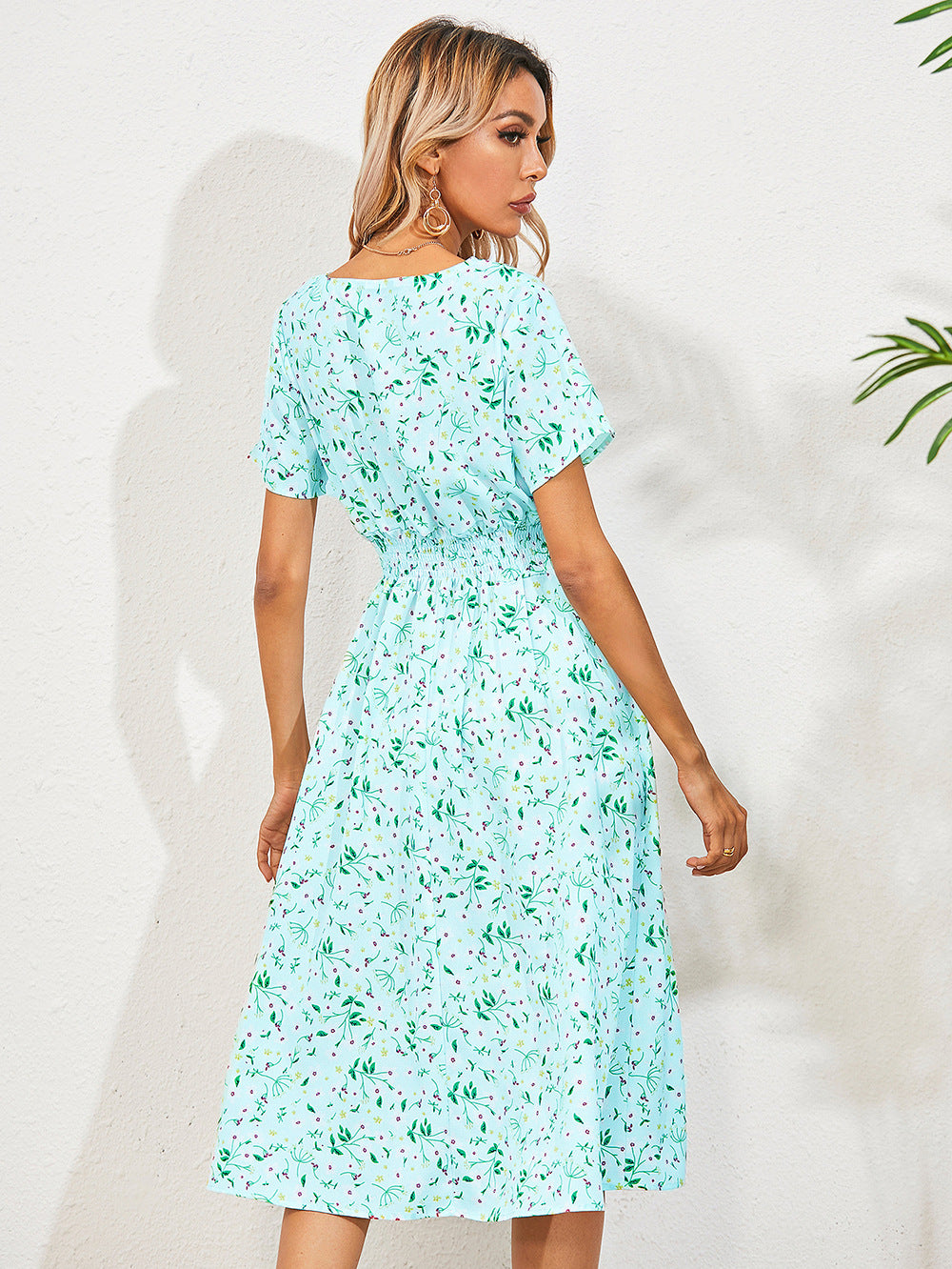 R&B | Floral Elegante Sommerkleider Damen