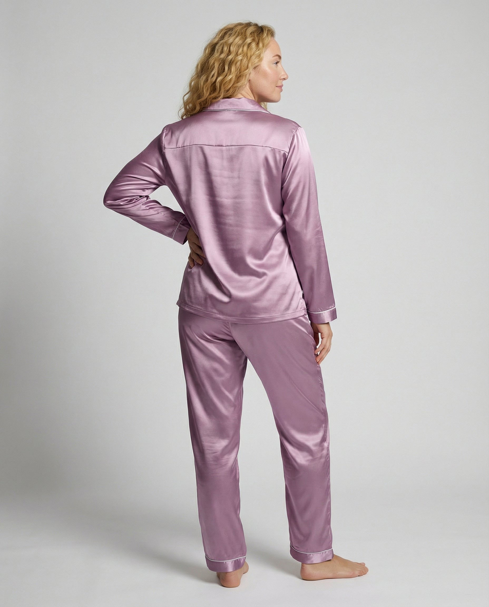 Elegantes Damen Satin-Pyjamaset | R&B