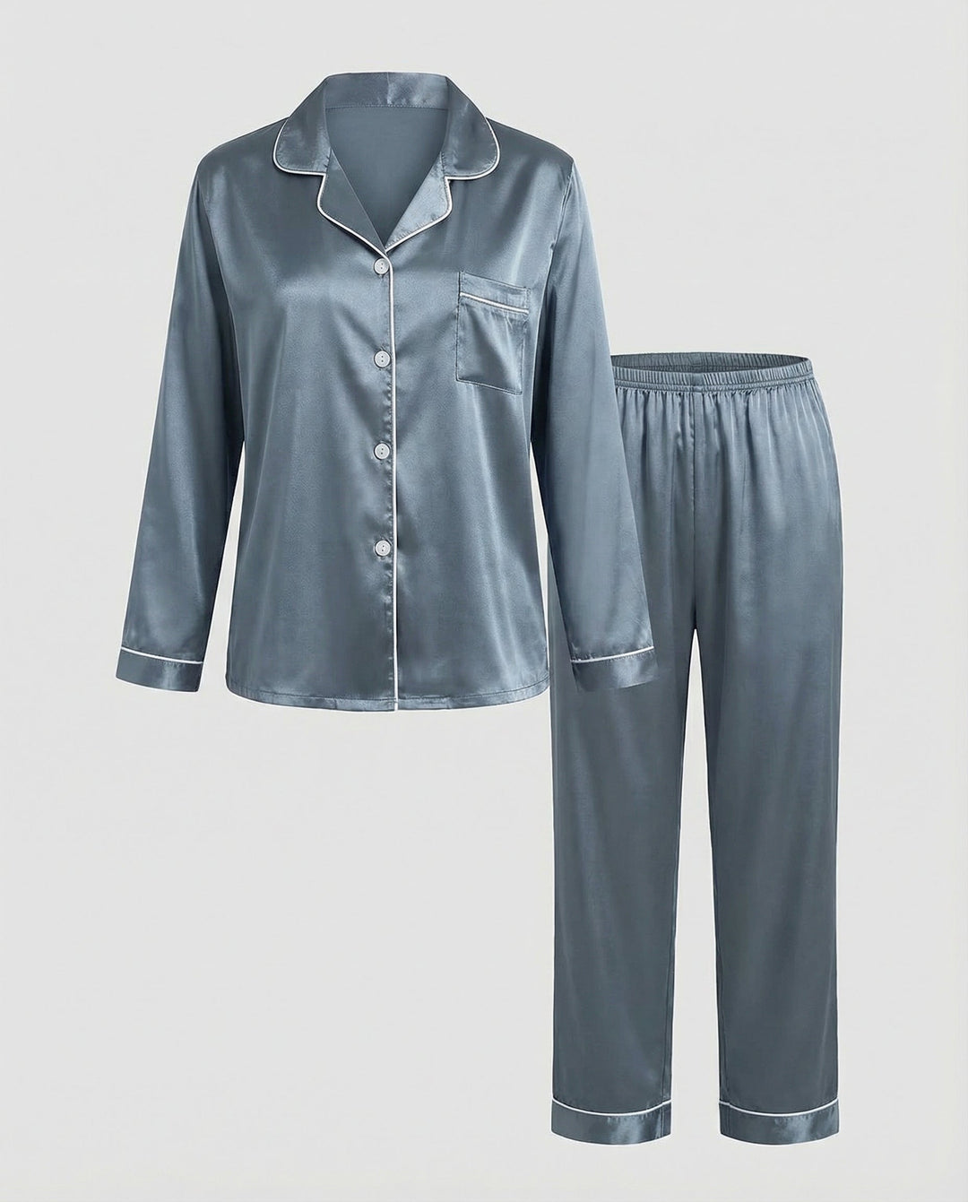 Elegantes Damen Satin-Pyjamaset | R&B