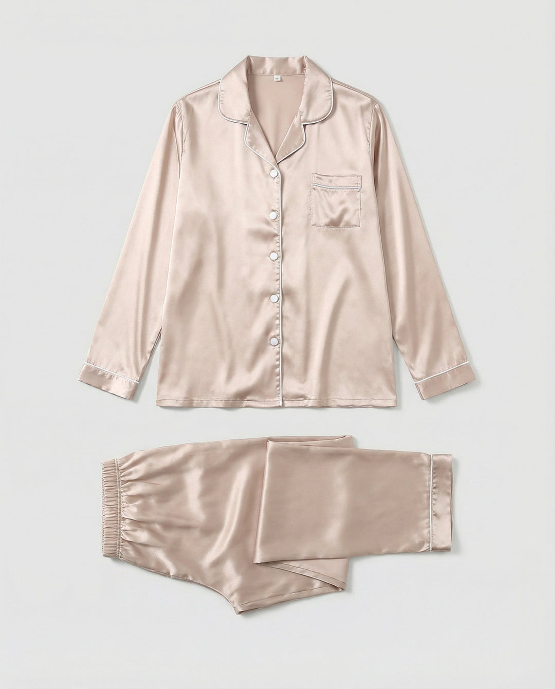 Elegantes Damen Satin-Pyjamaset | R&B