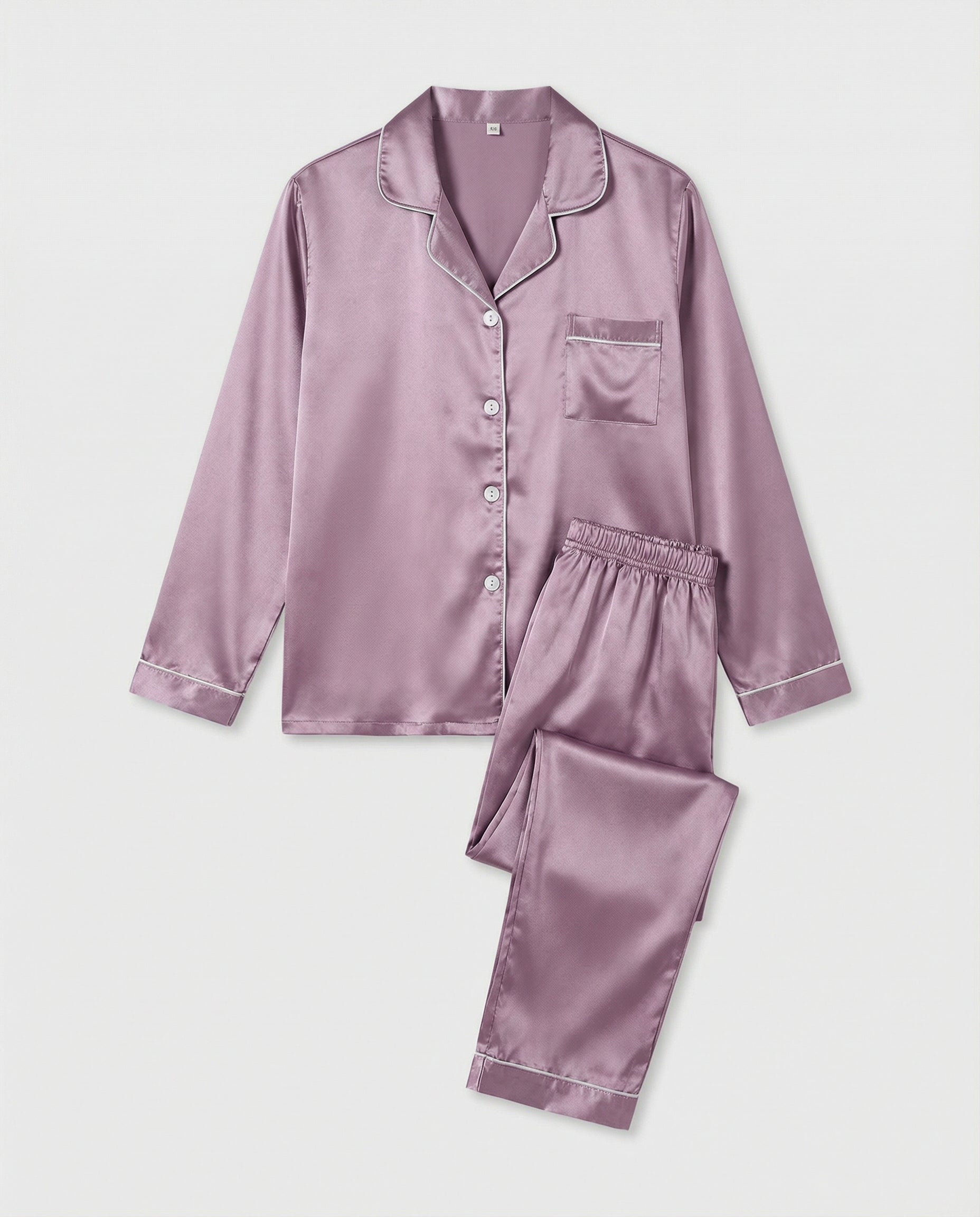 Elegantes Damen Satin-Pyjamaset | R&B