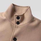 R&B | Schicke Jacke für Herren mit Stehkragen und Manschettenärmeln