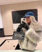R&B | Trendy Damen Winterjacke aus Kunstfell