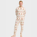 R&B | Weihnachtskeks Weihnachts-Pyjama beige Herren